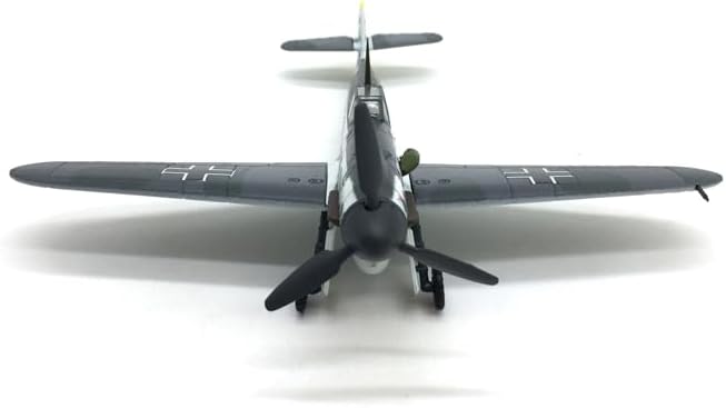 Diecast Airplanes 1/72 Scale Model Aircraft BF109 Simulation Fighter Jet Plane Model Attack Plane Military Airplane Models for Adults