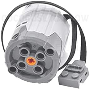 36Pcs Power-Function Set - Compatible with Technic Parts. Includes Battery Box, IR Speed Remote Control, IR Receiver, Motor, Power-Function Light, Extension Wire, Servo Motor, Shock Absorber