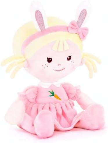 Onetoo Bunny Costume Baby Doll - Soft, Pink Rabbit Doll