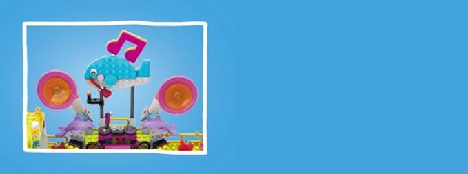 HOGOKIDS Friends Water Park Building Set, 911PCS Summer Fun Party Toy with 5 Water Slides, Creative Swimming Pool Block with Diving Platform & Bike Cart, Pretend Play Gift for Girls Boys Kid Age 8-12+