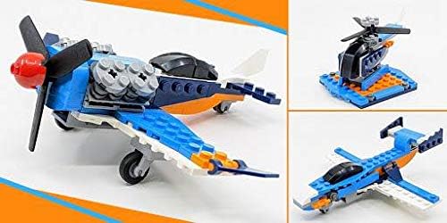 LEGO Creator 3in1 Propeller Plane 31099 Flying Toy Building Kit (128 Pieces)
