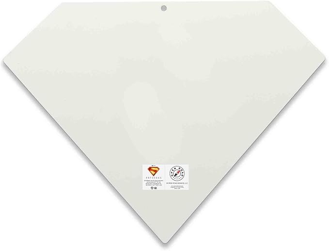 DC Comics Superman "S" Logo Metal Wall Decor - Iconic Superman Emblem Sign for Hero-Themed Spaces