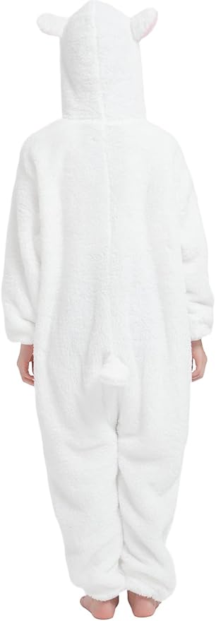 ABENCA Kids Onesie Animal Girls Costume One Piece Pajamas Sleepwear Cosplay Halloween Christmas