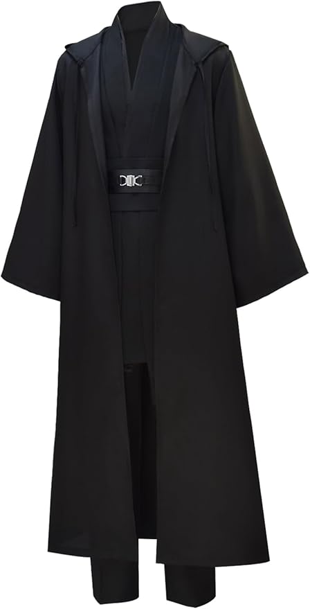 Men's Hooded Robe Cloak Tunic Costume Halloween Cosplay Costume Uniform Outfits