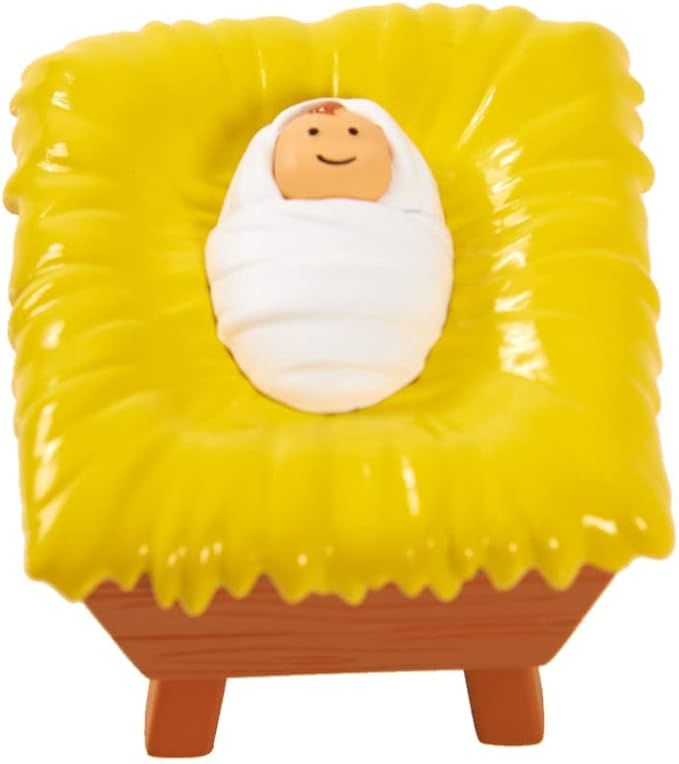 Peanuts Christmas Nativity Figure Set, 8-inch Collectible Figures, Decorations and Toys, Kids Toys for Ages 3 Up by Just Play