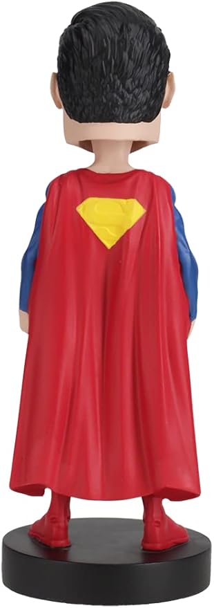 Royal Bobbles Superman 6” DC Comics Bobblehead, Premium Polyresin Lifelike Figure, Unique Serial Number, Exquisite Detail