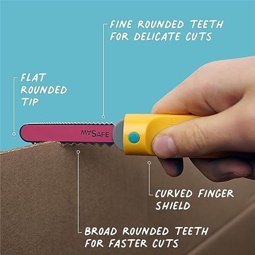 Makedo Create | Upcycled Cardboard Construction Tool Kit in Small Toolbox (260 Pieces) | STEM + STEAM Educational Toys for at Home Play + Classroom Learning | Reusable Tools for Boys and Girls Age 5+