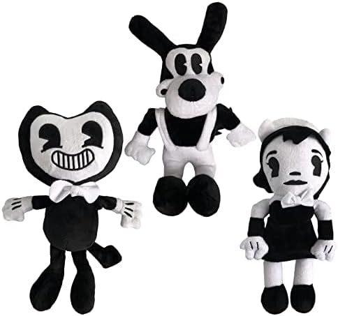 3PCS Anime Plush Toys,Anime Doll Cute Game Horror Plush,Soft Stuffed Animals Plush Toys Gift for Kids and Game Fans