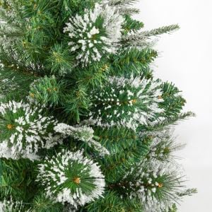 3FT Small Christmas Tree, Artificial Christmas Tree with 78 LED Lights & Bobsleigh Base, Prelit Mini Tree for Christmas Decor,Tabletop Christmas Tree, 8 Modes Remote Control, Timer Battery Operated