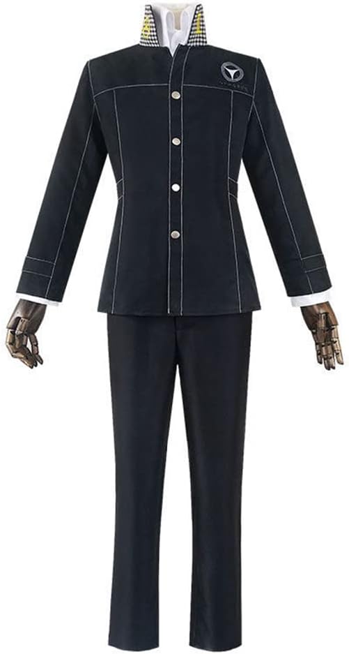 Weixu Men Cosplay Costume School Uniform Halloween Carnival Party Outfit