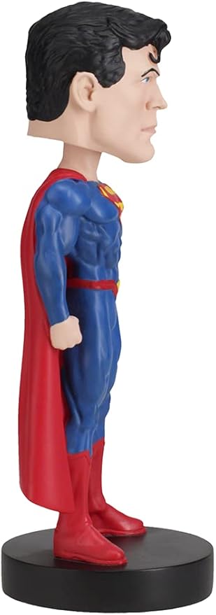 Royal Bobbles Superman 6” DC Comics Bobblehead, Premium Polyresin Lifelike Figure, Unique Serial Number, Exquisite Detail