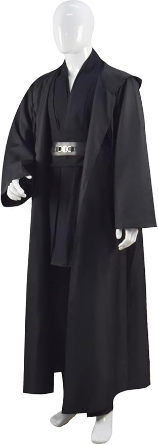 Adult Tunic Costume for Jedi Outfit Skywalker Halloween Cosplay Costume Hooded Robe Cloak Full Set Uniform