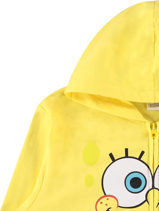 SpongeBob SquarePants Boys Costume Hoodie, Patrick Starfish, Mr Krabs, Squidward Cosplay Dress Up Costume Hoodie