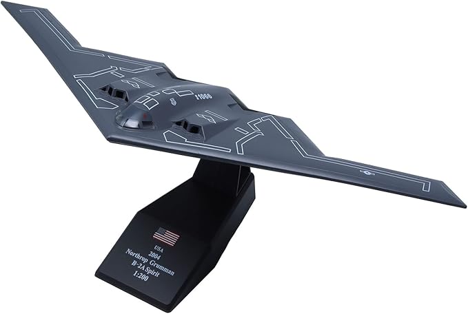 1/200 B-2 Spirit Stealth Bomber Military Airplane Model Diecast Plane for Gift 1066 Basic