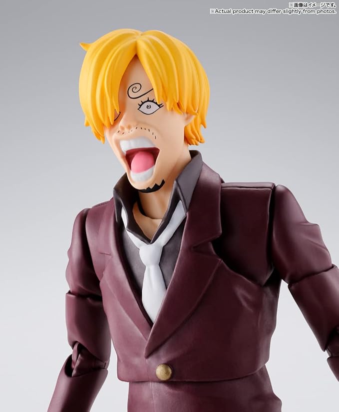 TAMASHII NATIONS - One Piece - Sanji -The Raid on Onigashima-, Bandai Spirits S.H.Figuarts Action Figure