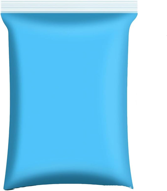 100g Foam Clay, Air Dry Clay for Adults, Colored Foam Clay, Blue Air Dry Ultra Light Clay, Non-Toxic, Non-Sticky, Ideal Gift for Boys and Girls