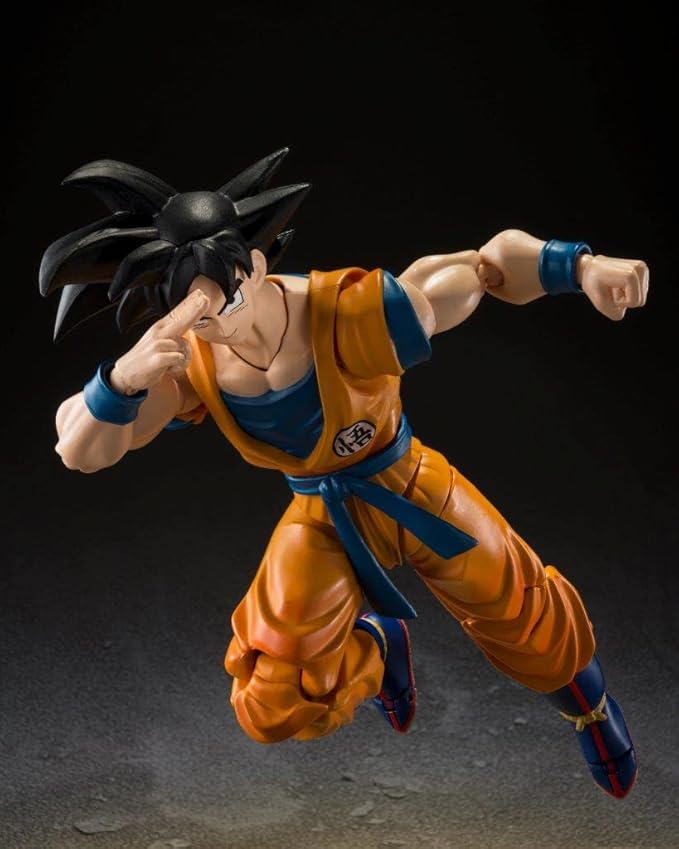 TAMASHII NATIONS - Dragon Ball Super: Super Hero - Son Goku Super Hero (Reissue), Bandai Spirits S.H.Figuarts Action Figure