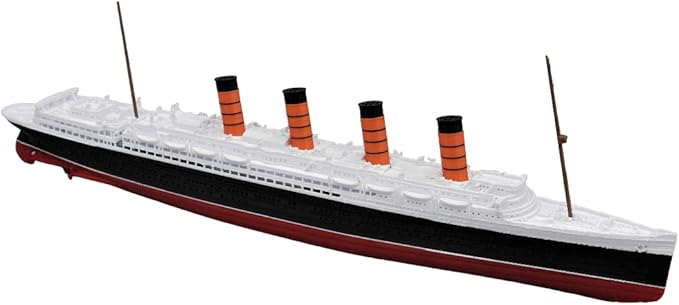 12" Prebuilt Display Model Ship (RMS Lusitania 1ft Model)