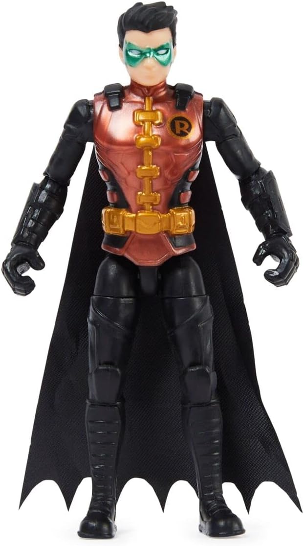 DC Batman 2022 Robin (Metallic Red Costume) 4-inch Action Figure by Spin Master