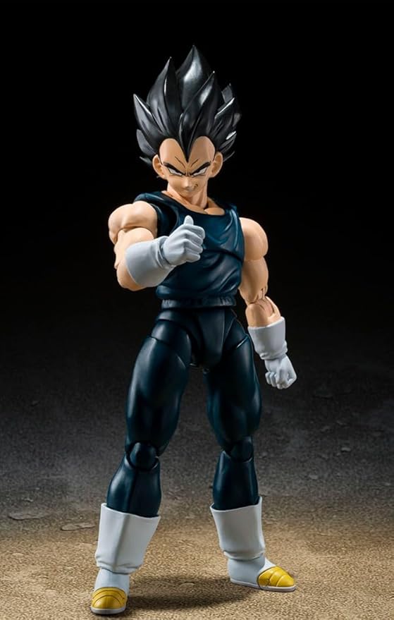 TAMASHII NATIONS - Dragon Ball Super: Super Hero - Vegeta Super Hero, Bandai Spirits S.H.Figuarts Action Figure
