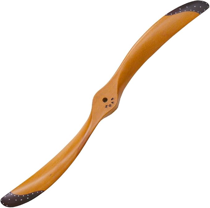 XOAR PJWWI Scimitar 17x8 Light Warbird RC Model Airplane Propeller PJWWI-SCIMITAR-L17x8. 17 Inch 2 Blade Classic WWI Warbird Wood Beechwood Aircraft Propellers Prop for Gas Gasoline Engines