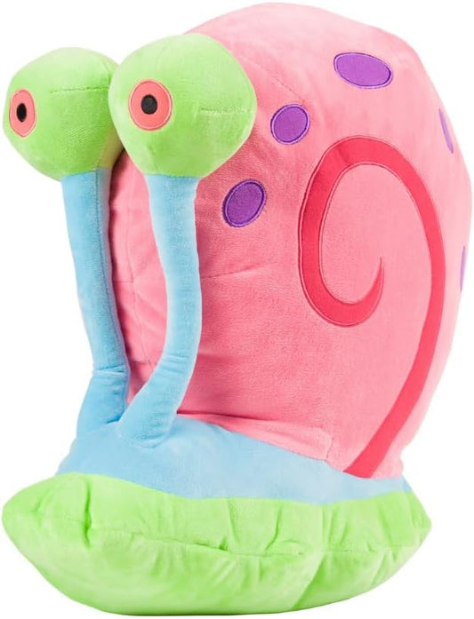 Spongebob Squarepants Gary The Snail Plush Cuddle Pillow, Super Soft & Cozy, 20" Tall, (Officially Licensed Product) by Franco Collectibles