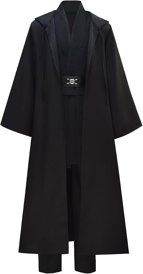 Men's Hooded Robe Cloak Tunic Costume Halloween Cosplay Costume Uniform Outfits