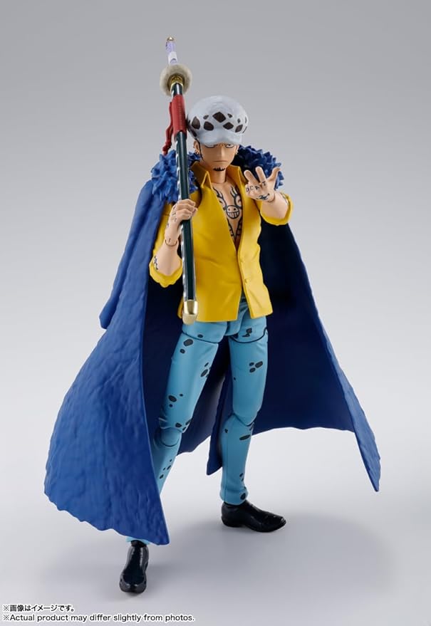 TAMASHII NATIONS - One Piece - Trafalgar Law -The Raid on Onigashima-, Bandai Spirits S.H.Figuarts Action Figure