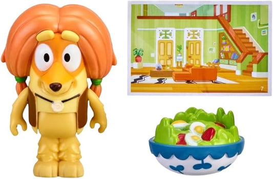 Bluey Story Starters - Choose from 8 Figures - Bluey, Bingo, Honey, Snickers, Indy, or Muffin - Ages 3+ (Indy & Salad)