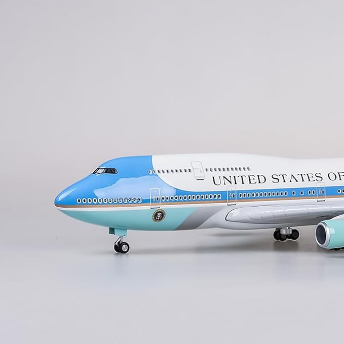 Model Plane Air Force One Resin Exquisite B 747 Airplane Model 1/150 Scale Metal Plane Model for Gift Collectible