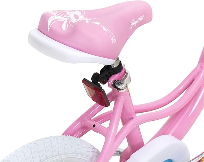 JOYSTAR Fairy Girls Bike for Toddlers and Kids Ages 2-8 Years Old, 12 14 16 18 Inch Kids Bike with Training Wheels, Handbrake and Basket, Toddler Girl Bike, Children Bicycle