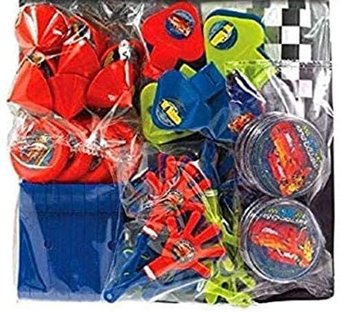 Amscan CP Disney 'Cars 3' Mega Mix Value Pack, Party Favor, 288 Ct