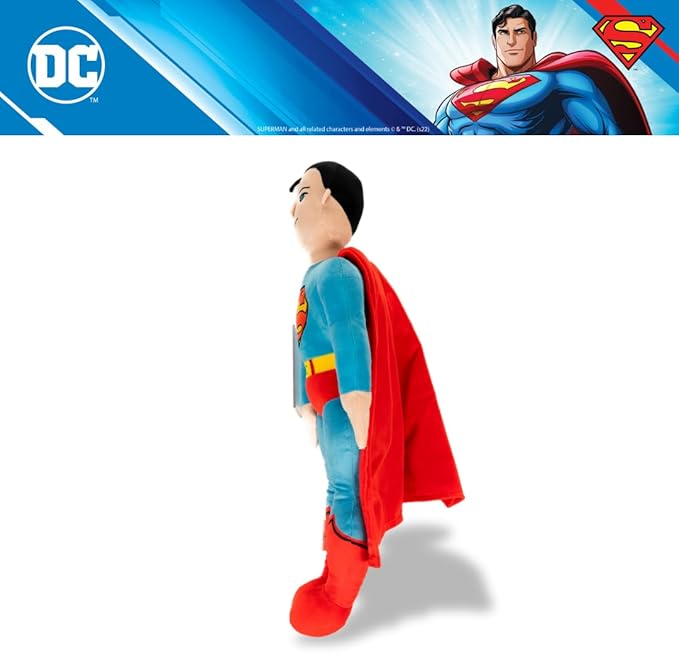 Franco DC Comics Superman Bedding Super Soft Cozy Cuddle Pillow Buddy, (Officially Licensed Product)