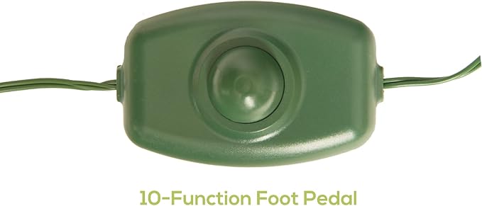 Pre-lit Premium Artificial Full Christmas Tree 9 Foot Frazer Fir, 1200 Warm White & Multi-Color LED Lights, Feel Real Realistic Xmas Tree Dual Color Hinged Holiday Festive Decor