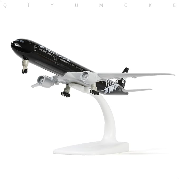 1/300 Boeing 777 New Zealand Diecast Metal Airplane Model with Stand -777 Airplane Model for Adult with Stand (8.3 inches Long) Aviation Enthusiasts Gifts, Desktop Display Decorations