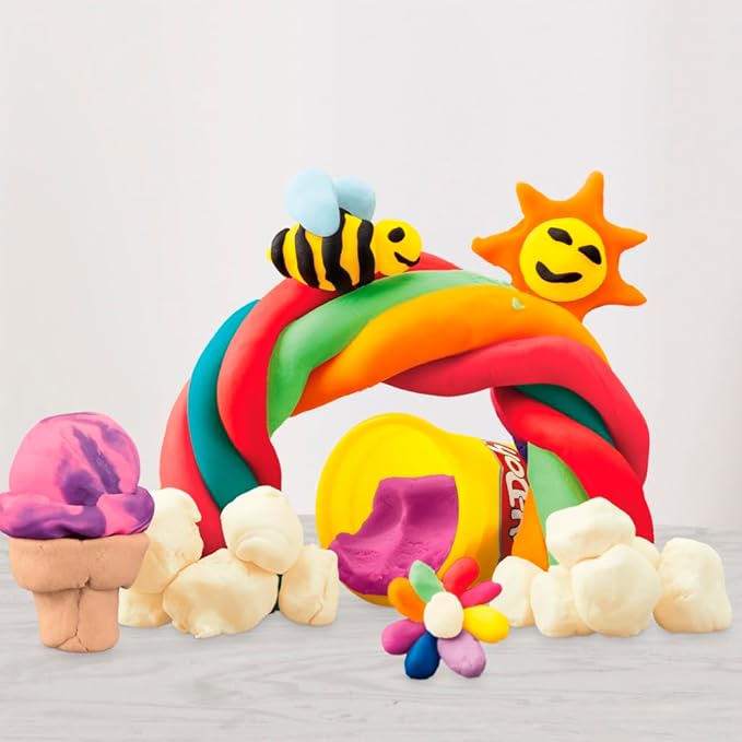 Play-Doh 22 Pack Ultimate Color Variety, Bulk Assorted Colors, 2 & 4 Ounce Modeling Compound Cans, Kids Arts & Crafts, Preschool Toys, Back to School Supplies, Ages 2+ (Amazon Exclusive)