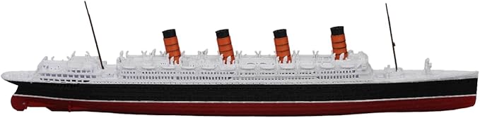 12" Prebuilt Display Model Ship (RMS Aquitania 1ft Model)