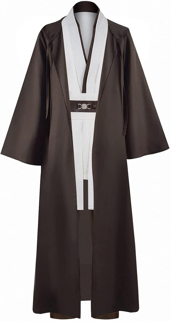 Knight Costume Adult Men's Tunic Hooded Robe Outfits Halloween Cosplay Uniform