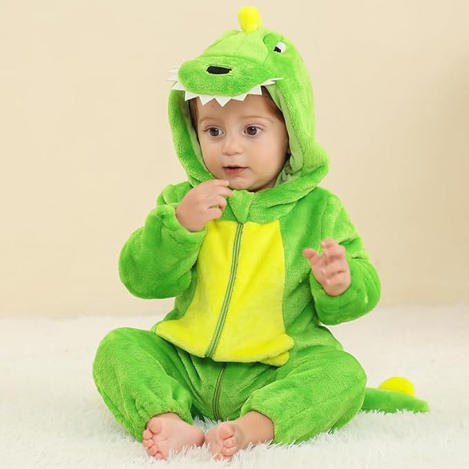 Dream cosplay Unisex Baby Costume,Baby Flannel Animal Halloween Home Clothing