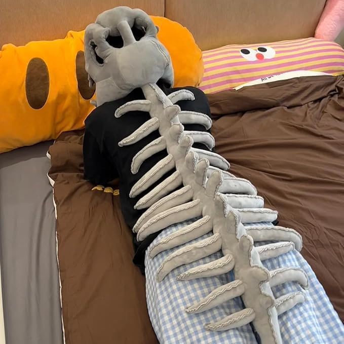 Dinosaur Costume-3D Skeleton Design,Realistic Halloween Dinosaur Skeleton Costume,Themed Skull Cosplay Props