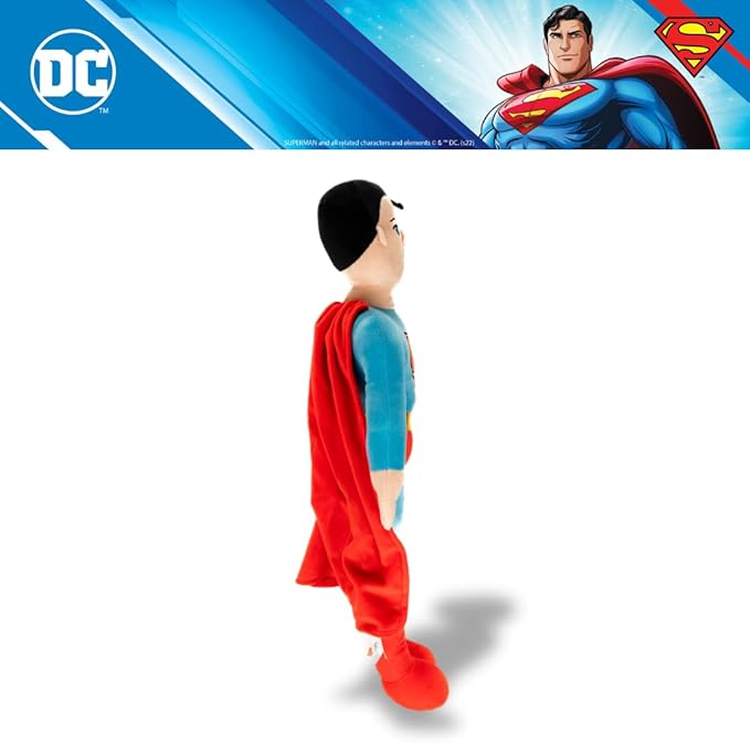 Franco DC Comics Superman Bedding Super Soft Cozy Cuddle Pillow Buddy, (Officially Licensed Product)