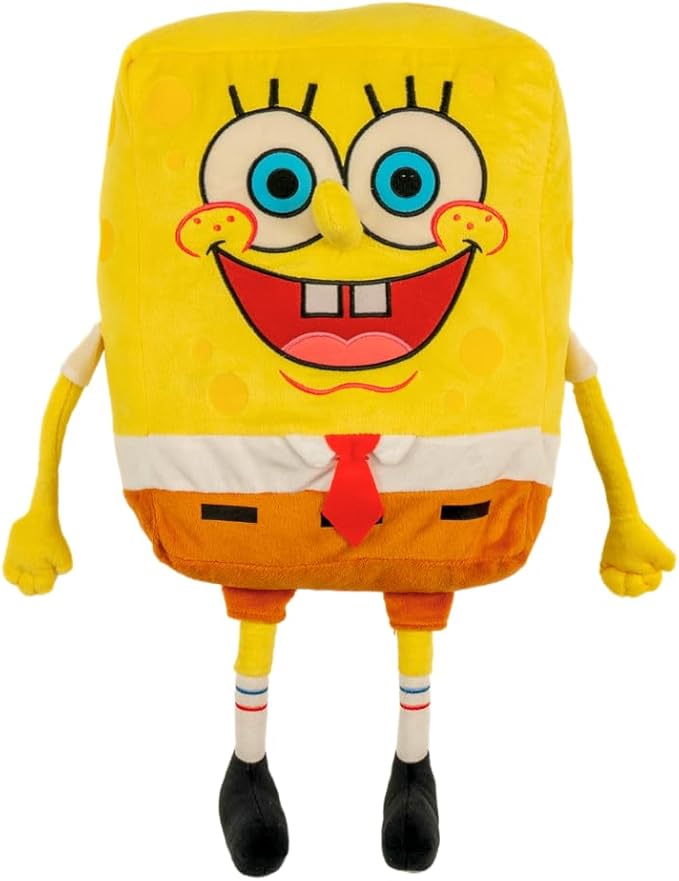 Franco Collectibles Spongebob Squarepants Kidult Bedding Super Soft Plush Cuddle Pillow Buddy, One Size, (Official Licensed Product)