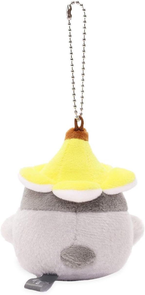 3" Mini Penguin with Banana Hat – Officially Licensed Collectible Plush Charm