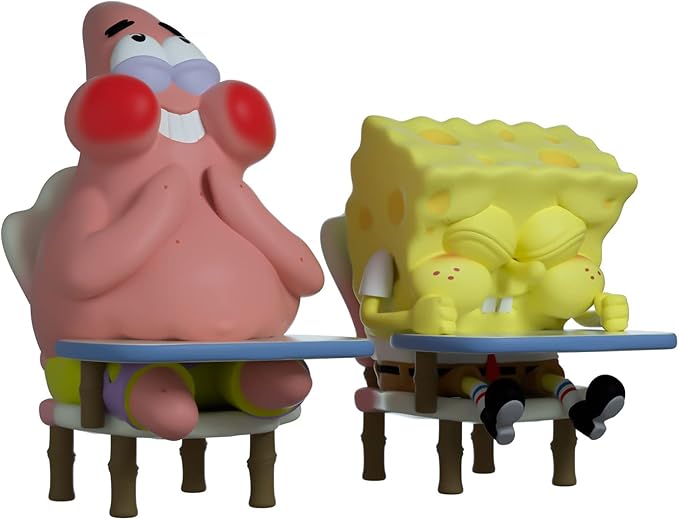 Youtooz Whats Funnier Than 24, 4" inch vinyl figure, Collectible Spongebob and Patrick from funny internet meme what's funnier than 24 by Youtooz Spongebob Squarepants Collection