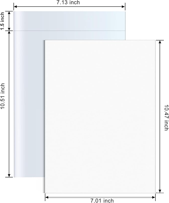 100ct Silver-Age Comic-Book-Bags and Boards - Reusable Comic Book Boards and Bags for Comic Book Storage, 1 1/2" Flap Comic Bags and Backing Boards, Clear Protector and Protection Board Cardboards