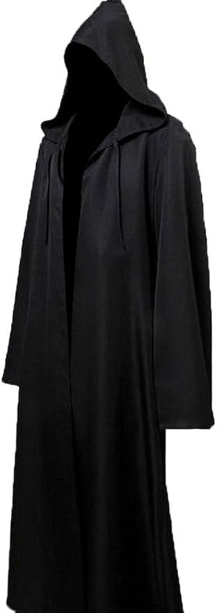 H&ZY Unisex Tunic Halloween Robe Hooded Cloak Costume