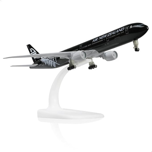 1/300 Boeing 777 New Zealand Diecast Metal Airplane Model with Stand -777 Airplane Model for Adult with Stand (8.3 inches Long) Aviation Enthusiasts Gifts, Desktop Display Decorations