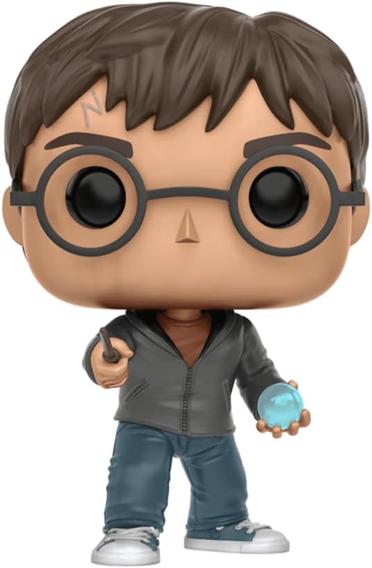 Daniel Radcliffe Harry Potter #32 with Prophecy Facsimile Signed Reprint Laser Autographed Funko POP! Movies Figurine with Protector Case
