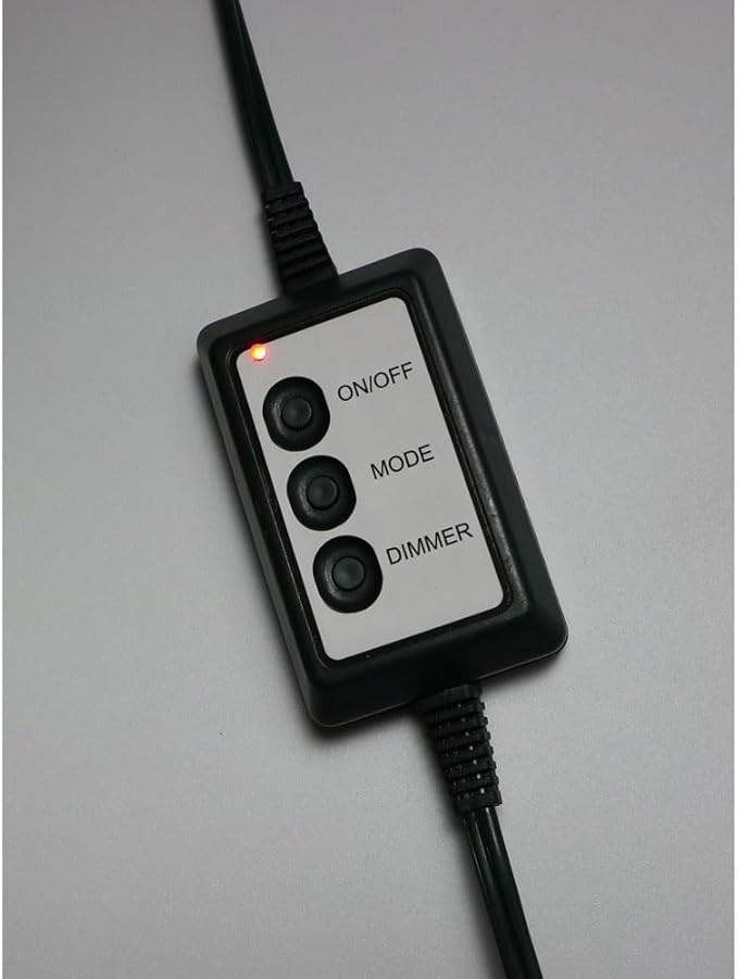 Fraser Hill Farm 7.5-Ft. Alaskan Pine Flocked Artificial Christmas Tree with Dual Multicolor & Warm White LED Lights and Stand, Prelit Foldable Fake Tree with Realistic Snowy Foliage for Home Decor