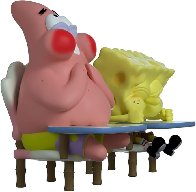 Youtooz Whats Funnier Than 24, 4" inch vinyl figure, Collectible Spongebob and Patrick from funny internet meme what's funnier than 24 by Youtooz Spongebob Squarepants Collection